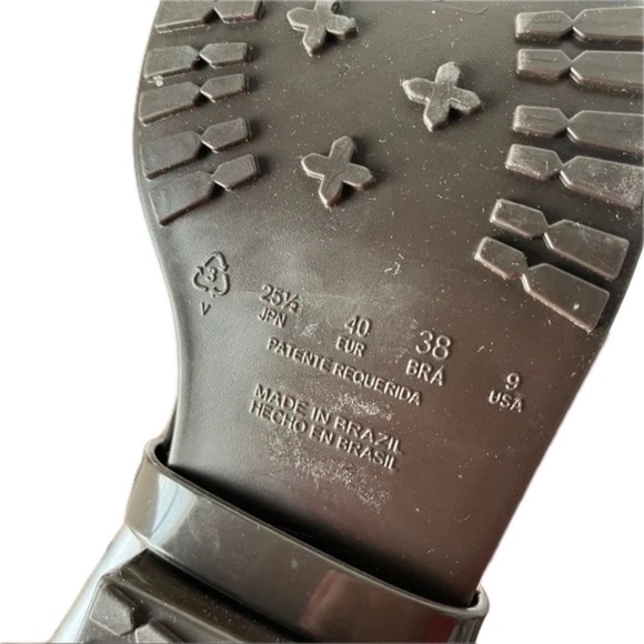 MELISSA 2 in 1 Riding Special Boots Rain Boots Size 40UK Brown Removable Flocked - Picture 3 of 13